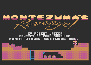 Screenshot Thumbnail / Media File 1 for Montezuma's Revenge! (1983)(Utopia)[k-file]